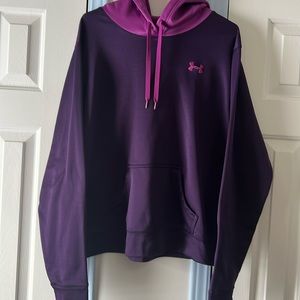 Under Armour purple  and violet hoodie
